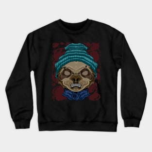 fashion Sloth street art Crewneck Sweatshirt